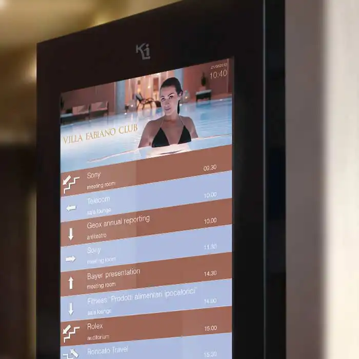 Digital signage for  Villa Fabbiano